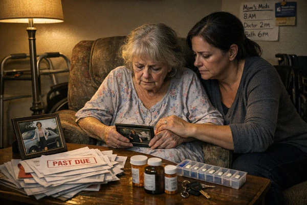 Brain scan showing Stage 5 Loss of Independence